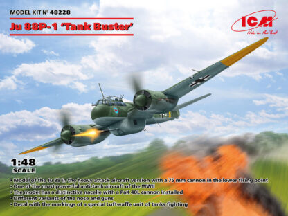 ICM 1/48 Ju 88P-1 'Tank Buster'