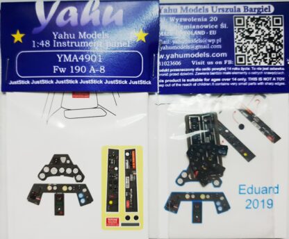 Yahu Models 1/48 Fw-190A-8 interior (Eduard)