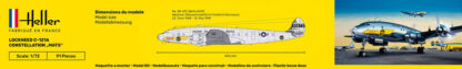 Heller 1/72 STARTER KIT C-121A Constellation "MATS" - Imagen 4