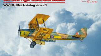 ICM 1/32 DH. 82A Tiger Moth with bombs, WWII British training aircraft