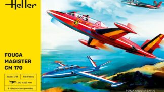 Heller 1/48 Fouga Magister CM 170