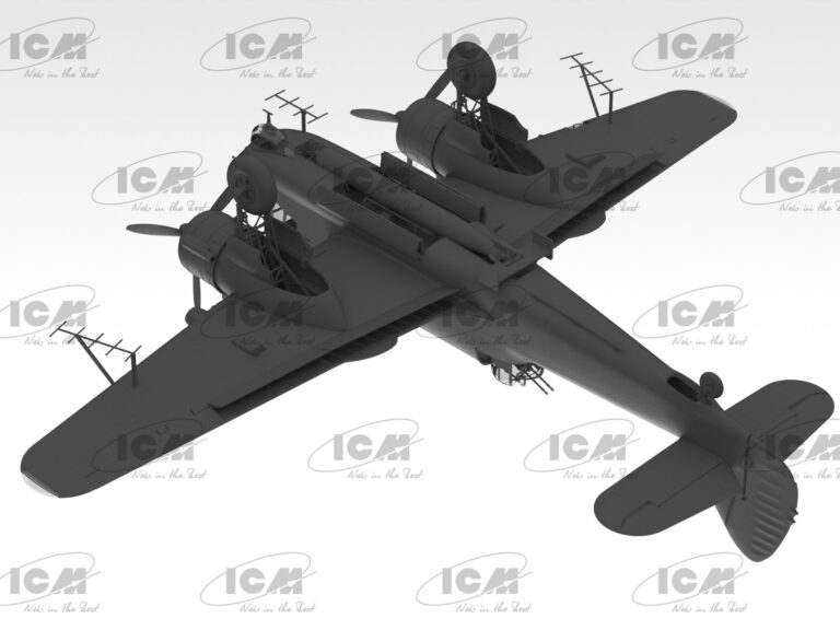 ICM – Bristol Beaufort Mk.IA Avec Filtre Tropical, Maquette 1:48 Pour Collectionneur Dès 14 Ans