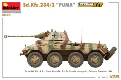 MiniArt 1/35 Sd.Kfz.234/2 PUMA - Imagen 11