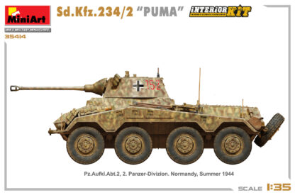 MiniArt 1/35 Sd.Kfz.234/2 PUMA - Imagen 10