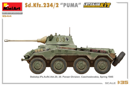 MiniArt 1/35 Sd.Kfz.234/2 PUMA - Imagen 7