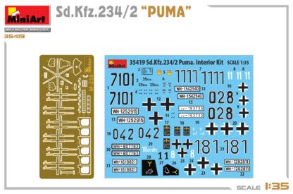 MiniArt 1/35 Sd.Kfz.234/2 PUMA - Imagen 2