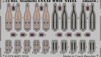 Seatbelts USAAF WWII STEEL 1/72