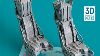 Ejection seats MB Mk.10Q for Mirage 2000B,D,N (2 pcs) (3D Printed) (1/48)