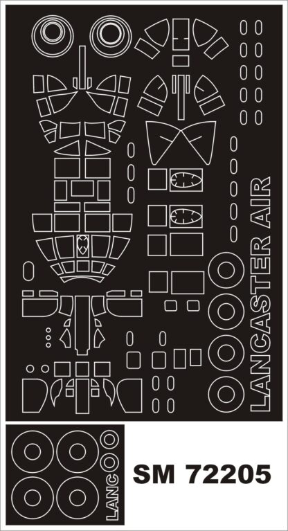 Montex LANCASTER DAMBUSTER AIRFIX 1/72