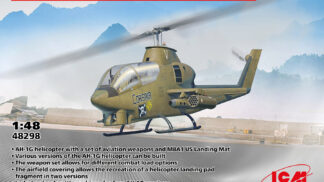 ICM 1/48 AH-1G Cobra and M8A1 US Landing Mat LIMITED EDITION!
