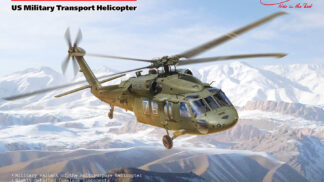ICM 1/48 UH-60A Black Hawk, US Military Transport Helicopter