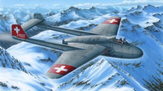 Special Hobby 1/72 DH.100 Vampire Mk.I 'The First Jet Guardians of Neutrality'