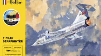 Heller 1/48 F-104G Starfighter Starter Kit